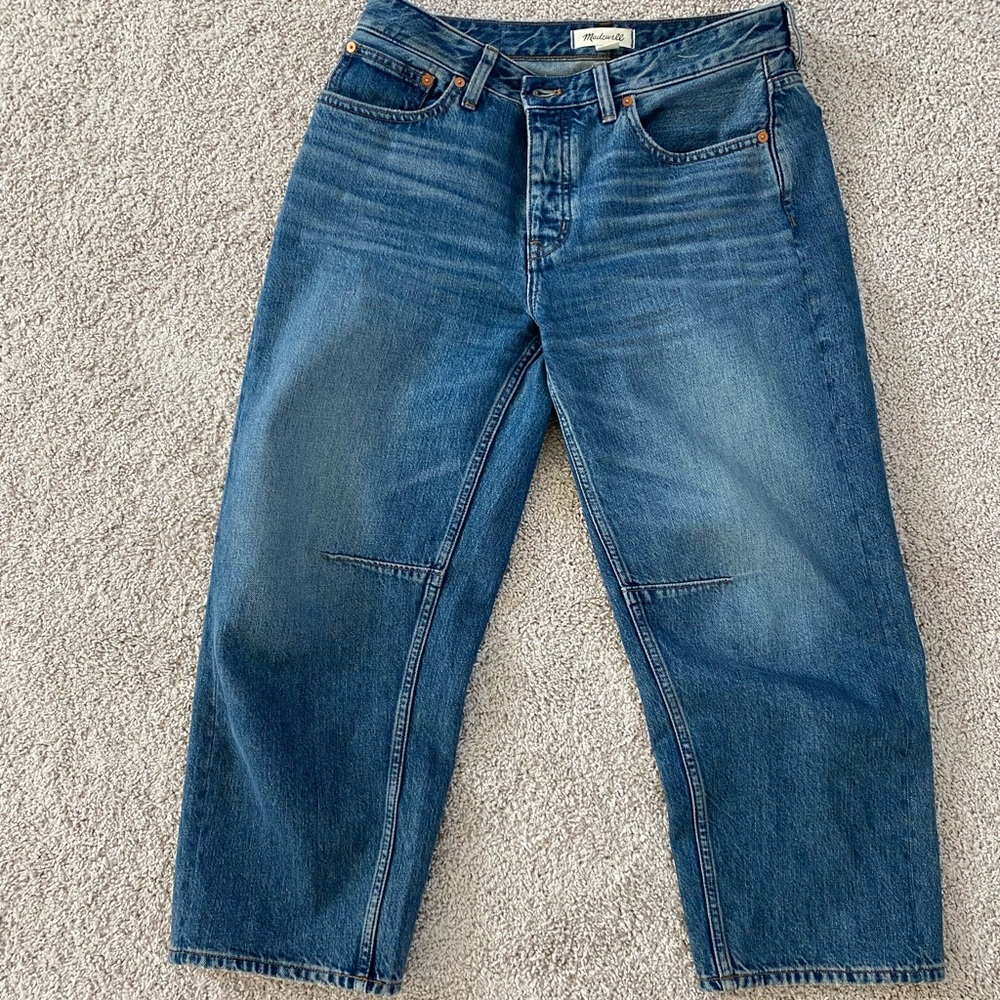 Madewell Denim - Petite Darted Barrel-leg Jean (irmo wash)